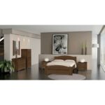 Κρεβάτι "Κύμα" (140x190-200)βέγγε - Image 2