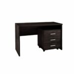 Γραφείο 120cm με τροχήλατη συρταριέρα βέγγε