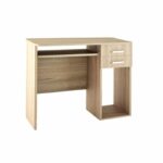 Γραφείο παιδικό με 2 συρτάρια δρυς