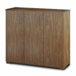 Παπουτσοθήκη 100cm καρυδί