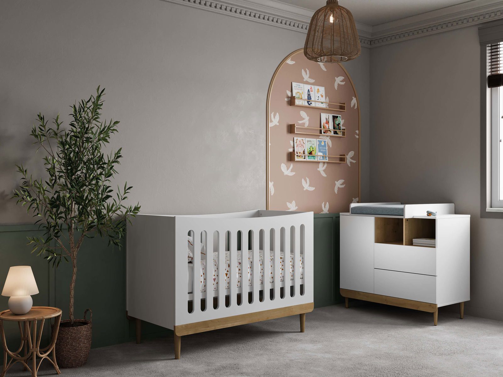 Βρεφικό κρεβάτι Scandi-70 x 140 - Image 4