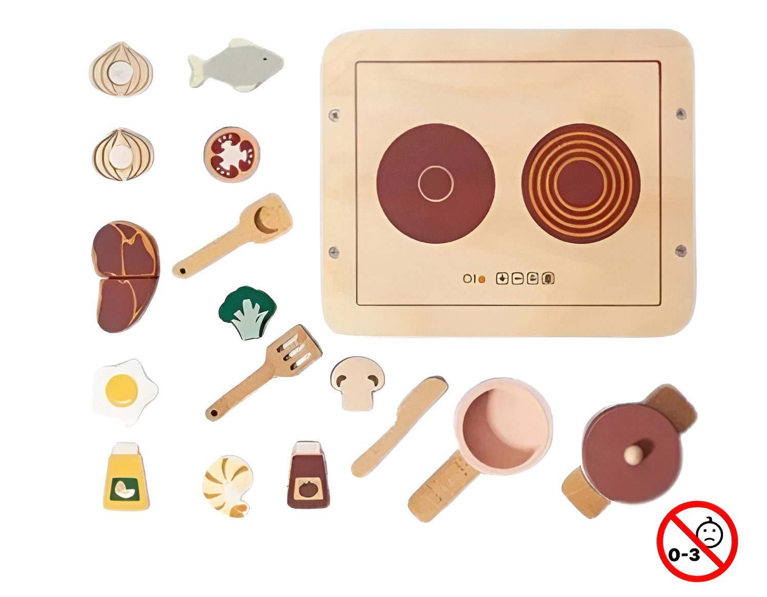 Παιδικό σετ μαγειρικής με εστίες Joyland Hotplate