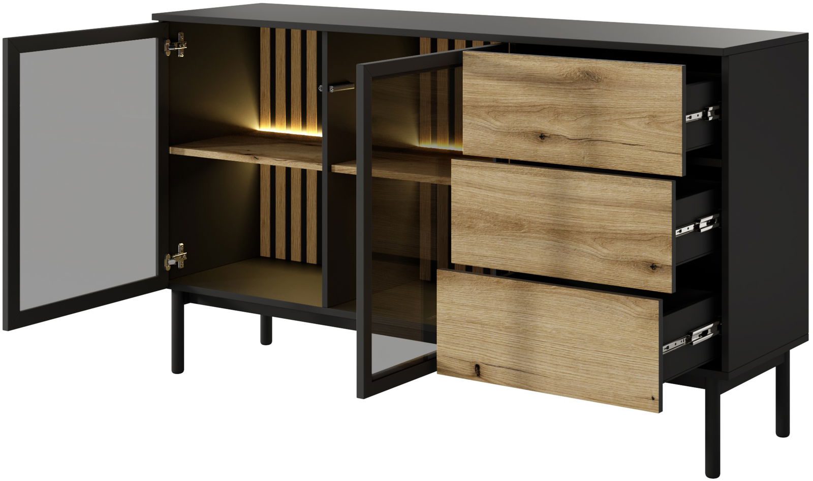 Μπουφές Equinox-Μήκος: 149.9 εκ. - Image 4