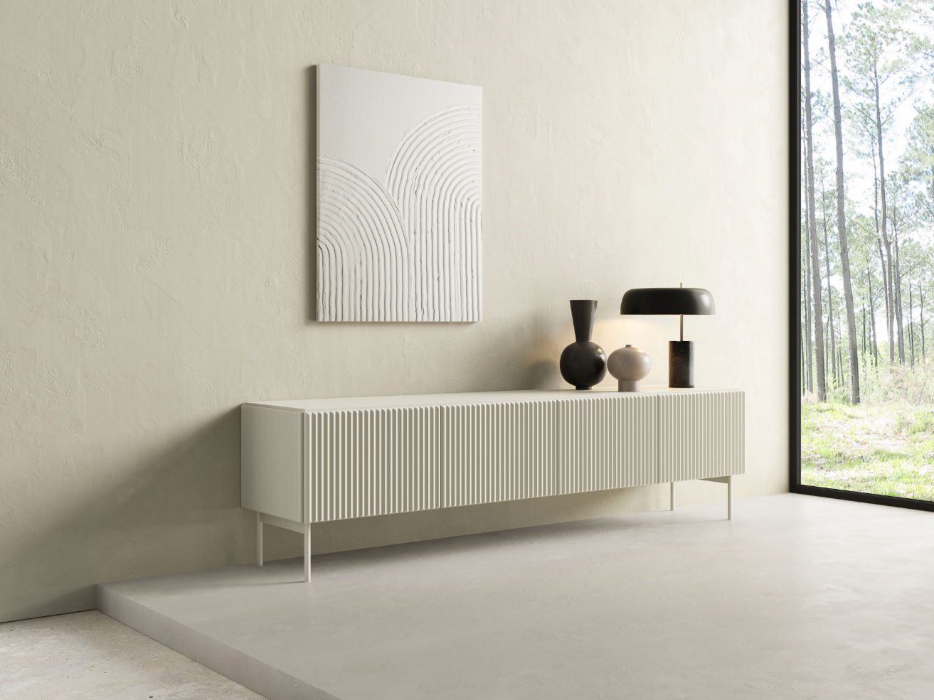 Έπιπλο τηλεόρασης Novo 4D-Cashmere - Image 2