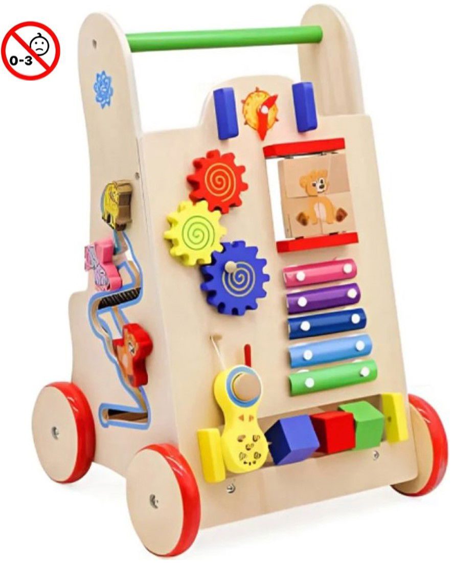 Παιδικός κύβος δραστηριοτήτων τρόλεϊ Joyland Colorful