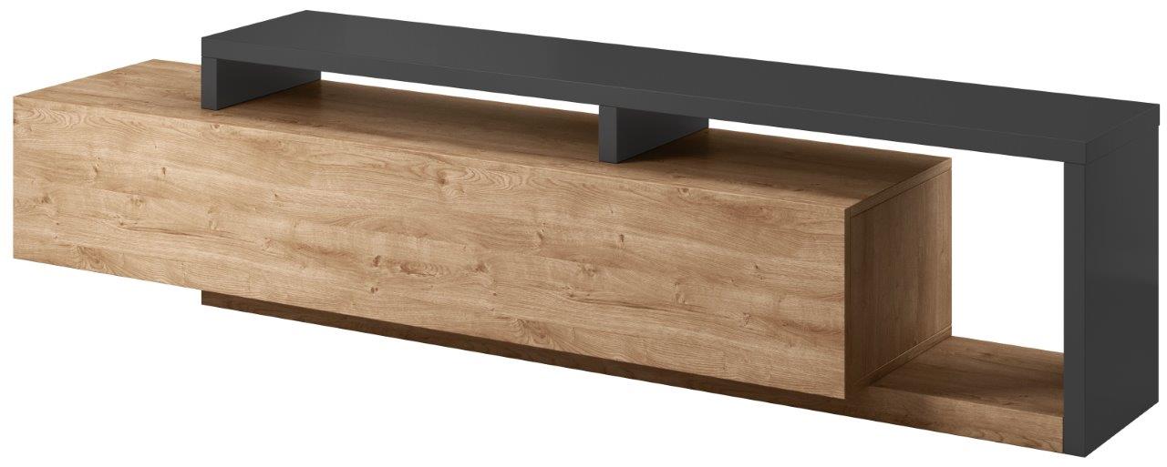 Έπιπλο τηλεόρασης Bron-Φυσικό - Ανθρακί