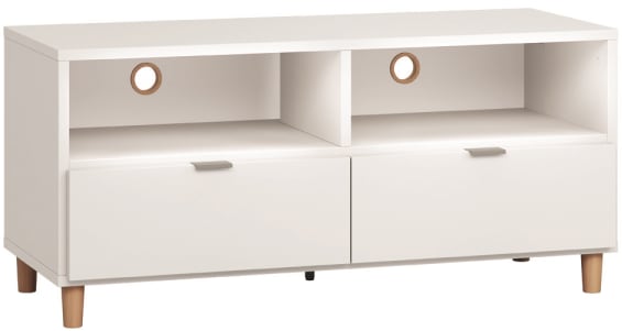 Έπιπλο τηλεόρασης Simple 120-Λευκό