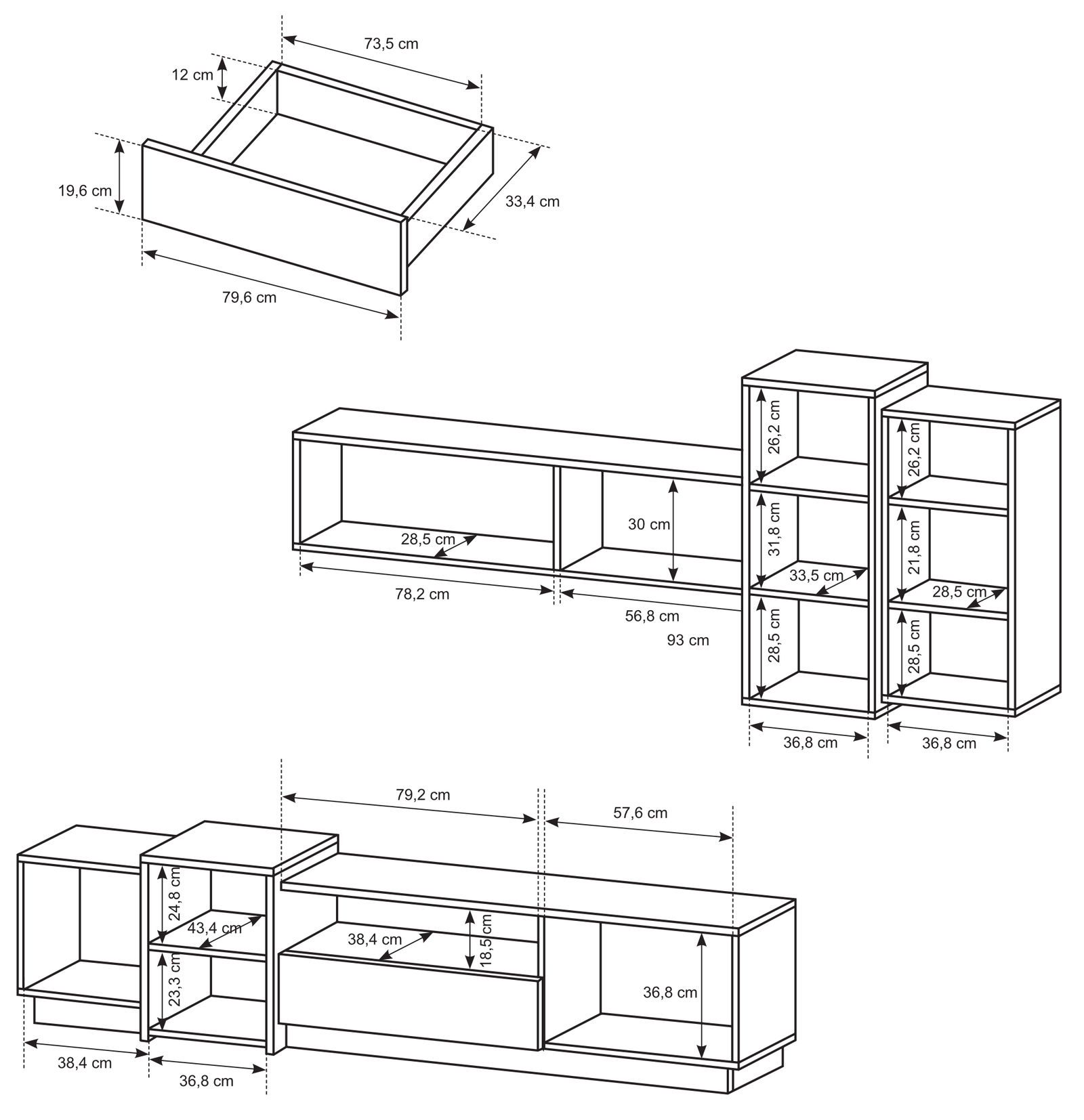 Σύνθετο σαλονιού Edmond - Image 4