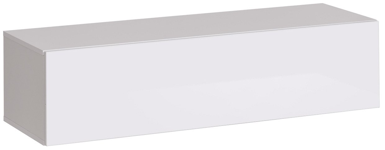 Κρεμαστό έπιπλο τηλεόρασης Swiss II-Λευκό