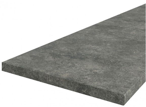 Πάγκος κουζίνας Tulsa plus-Mauro-Gkri-Μήκος: 350 εκ.