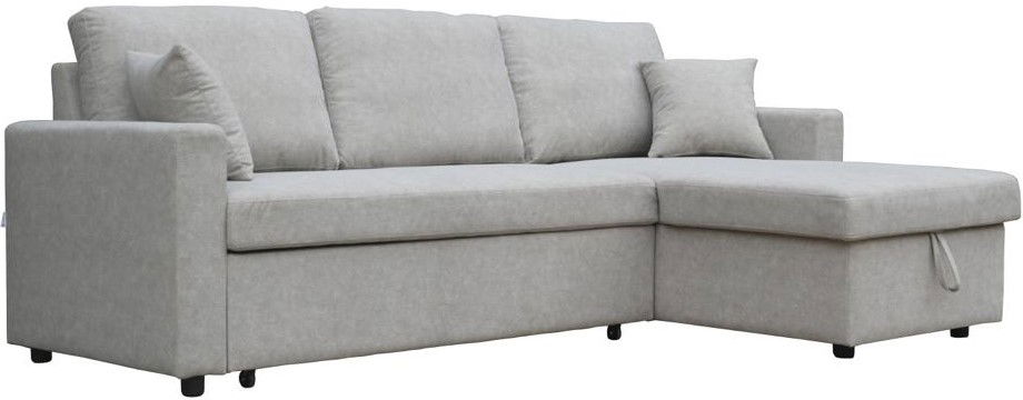 Γωνιακός καναπές Vancouver-Gkri Anoixto