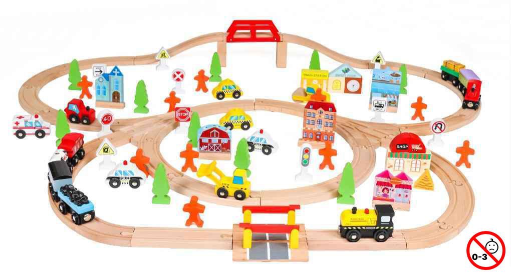 Παιδικός σιδηρόδρομος με τρενάκι Joyland Intersection