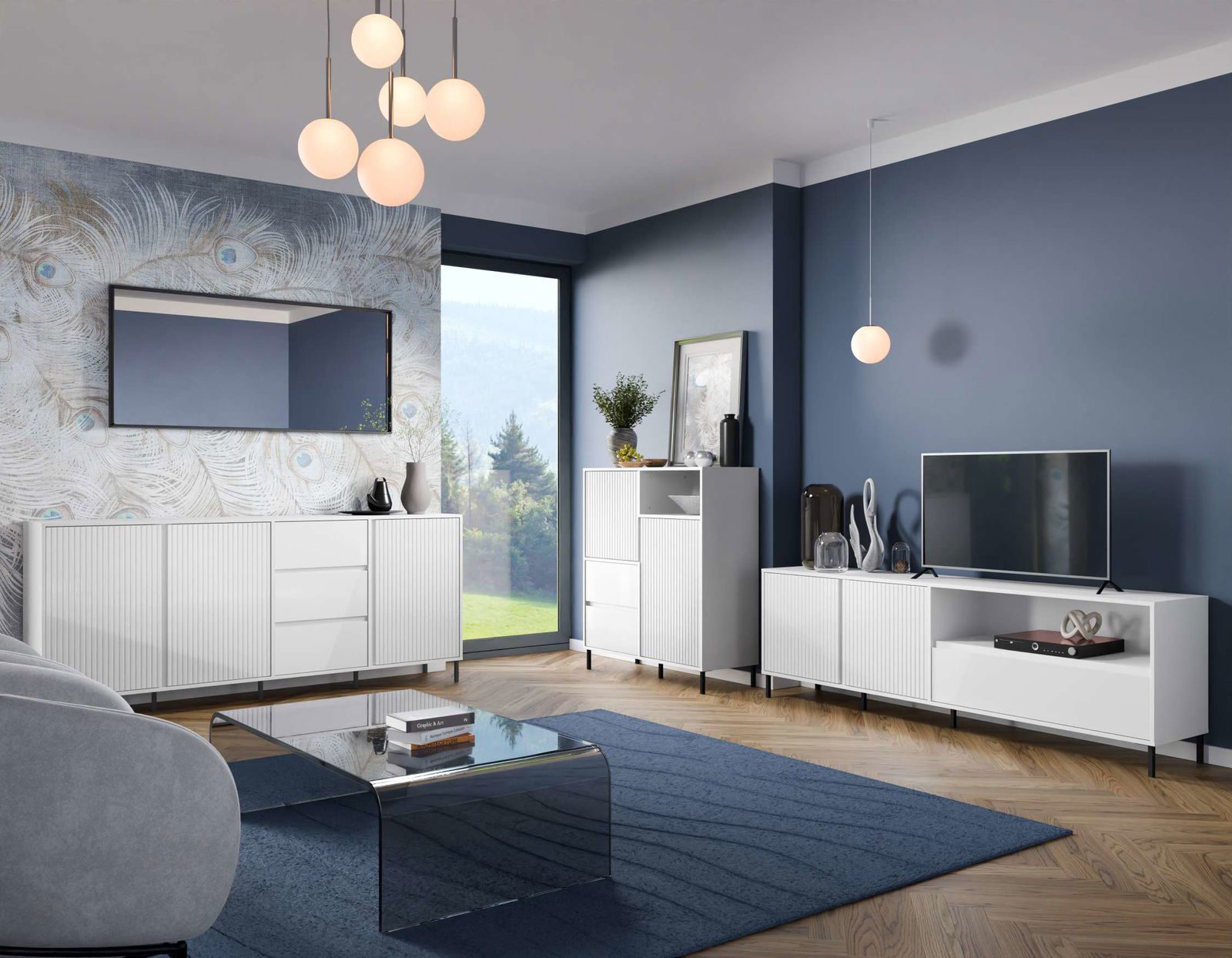 Μπουφές Anel Plus-Leuko - Image 4