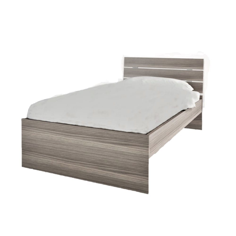 Κρεβάτι παιδικό "Νότα" σταχτί