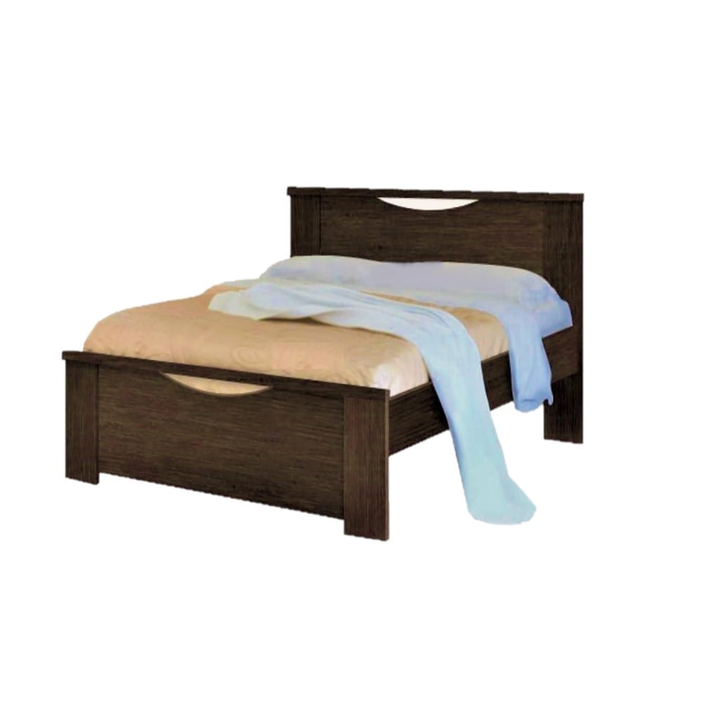 Κρεβάτι παιδικό "Χαμόγελο" καστανιά