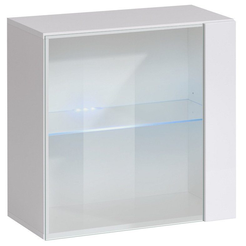 Κρεμαστή Βιτρίνα Swiss III-Λευκό