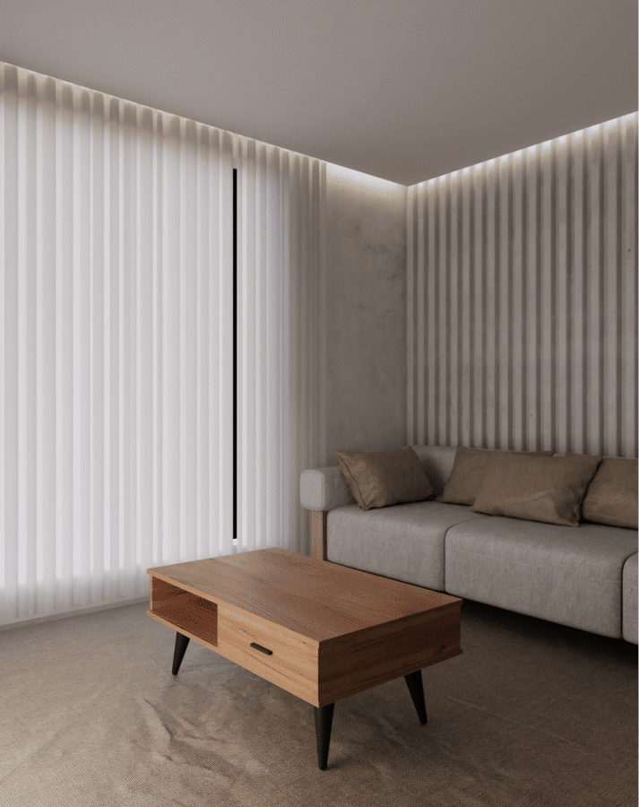 Τραπεζάκι Σαλονιού ''Milano'' καρυδί