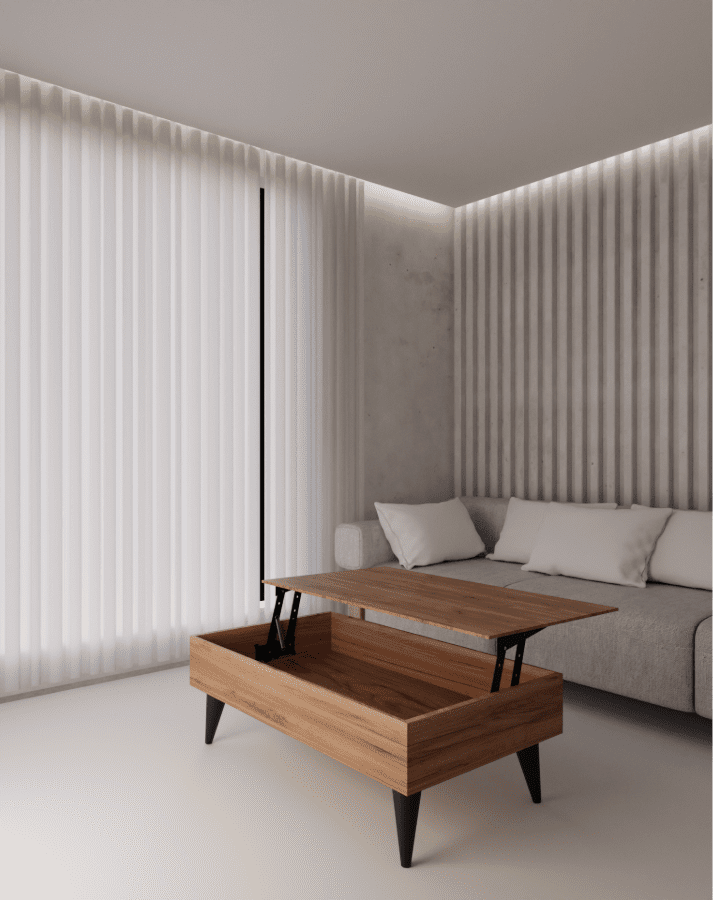 Τραπεζάκι σαλονιού ''Ventura'' καρυδί