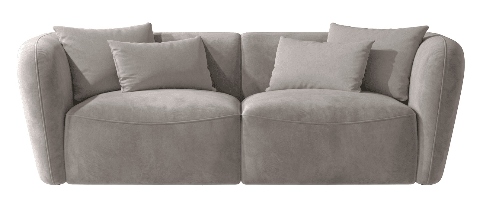 Καναπές Canada τριθέσιος-Cream