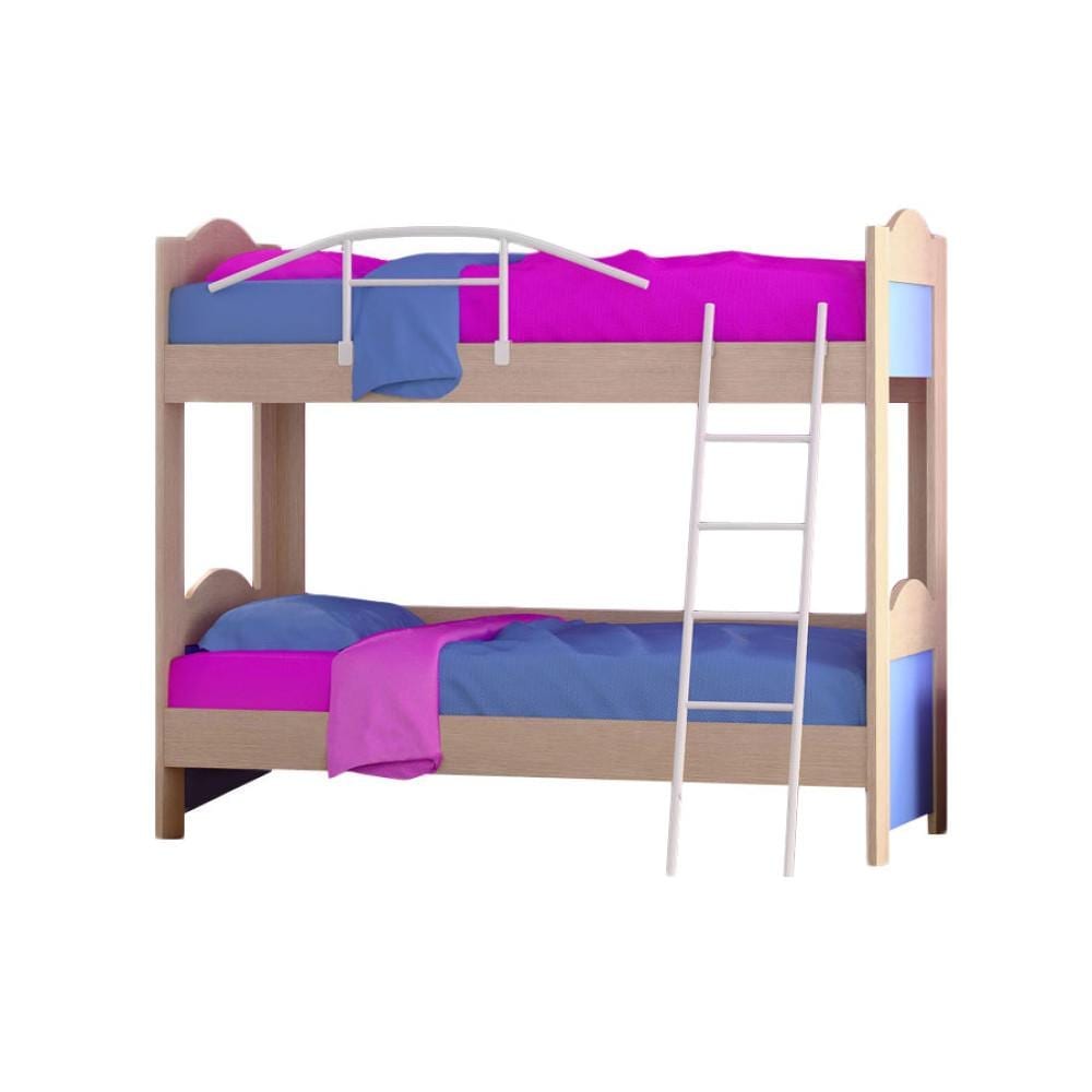 Κρεβάτι-κουκέτα-δρυς-σιέλ-9 Κρεβάτι κουκέτα δρυς-σιέλ - Image 1