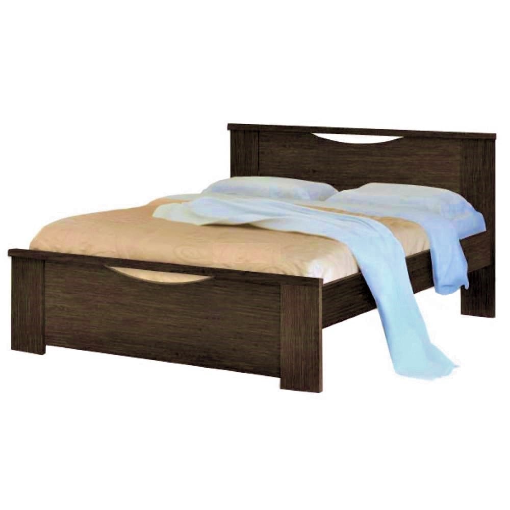 Κρεβάτι "Χαμόγελο" καστανιά