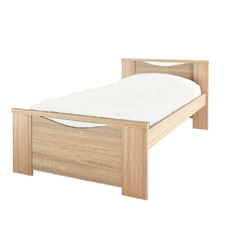 Κρεβάτι παιδικό "Χαμόγελο" δρυς