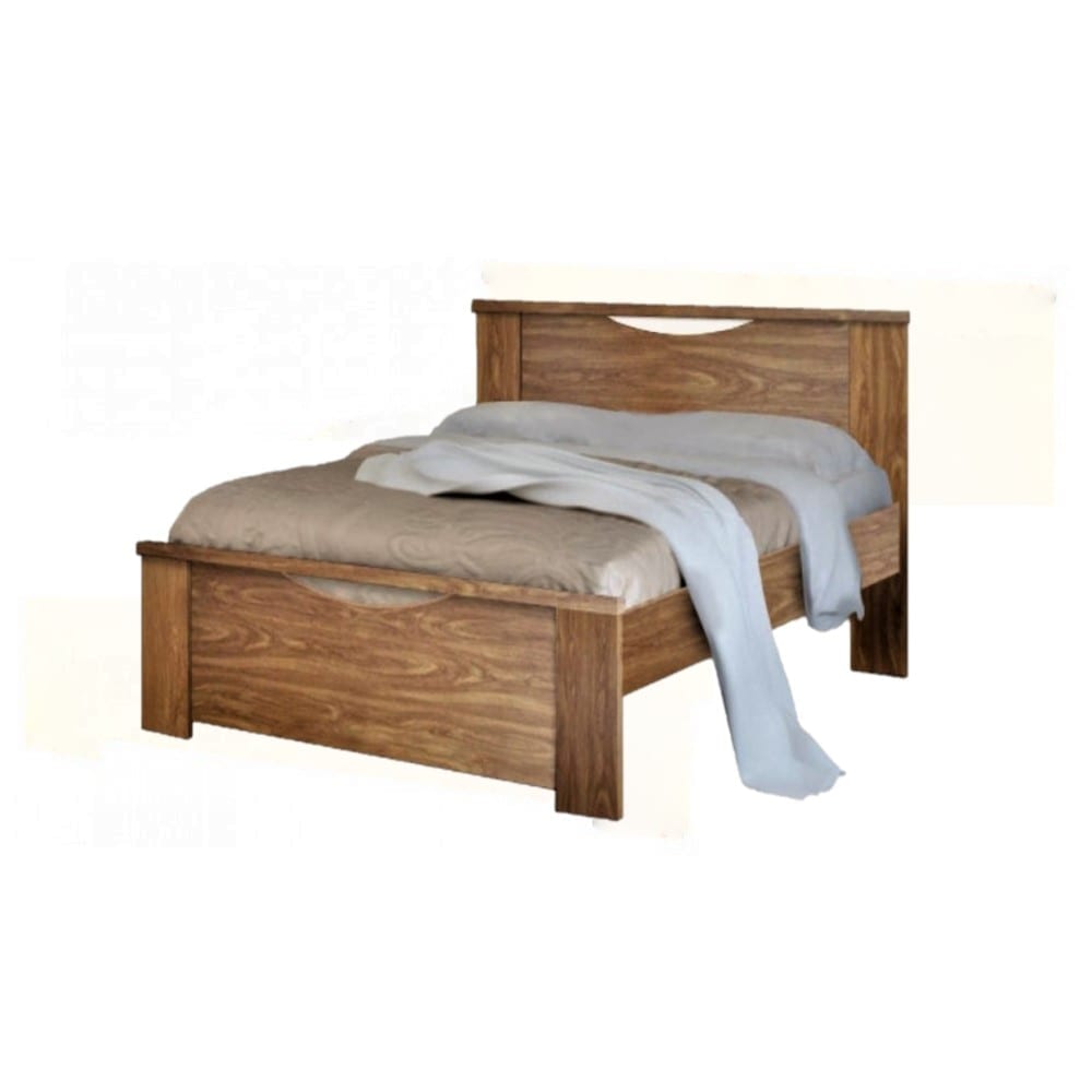 Κρεβάτι παιδικό "Χαμόγελο" καρυδί