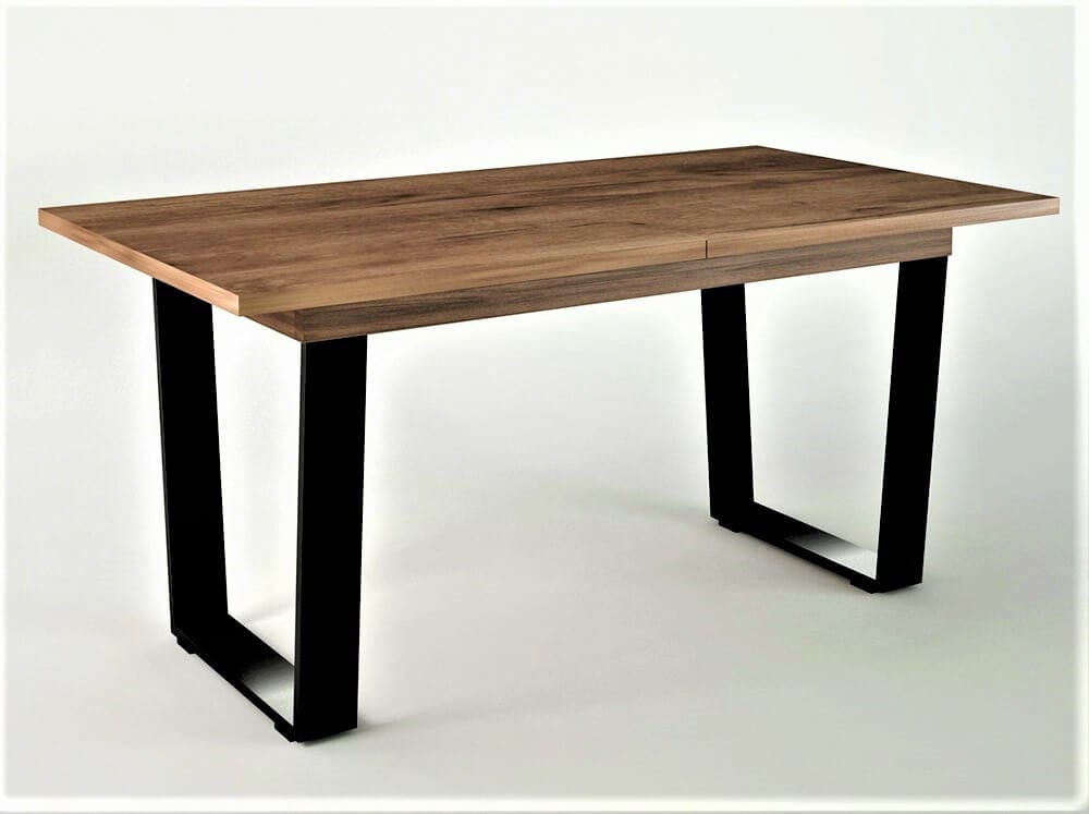 Τραπέζι "Ηφαιστος" 160cm ανοιγόμενο καρυδί