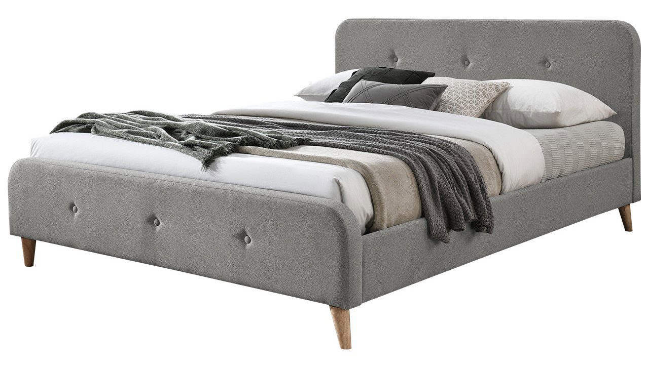 Επενδυμένο κρεβάτι Loham-Gkri-140 x 200