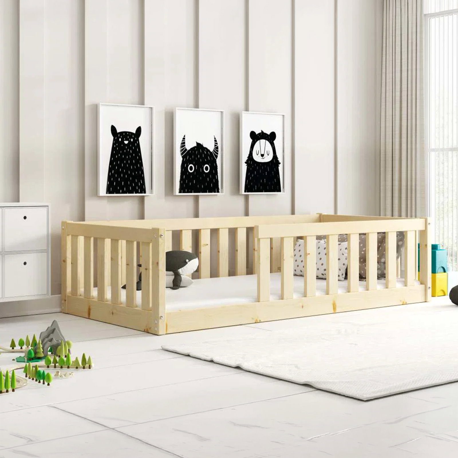 Παιδικό Κρεβάτι Bellissimo-Fusiko-120 x 200