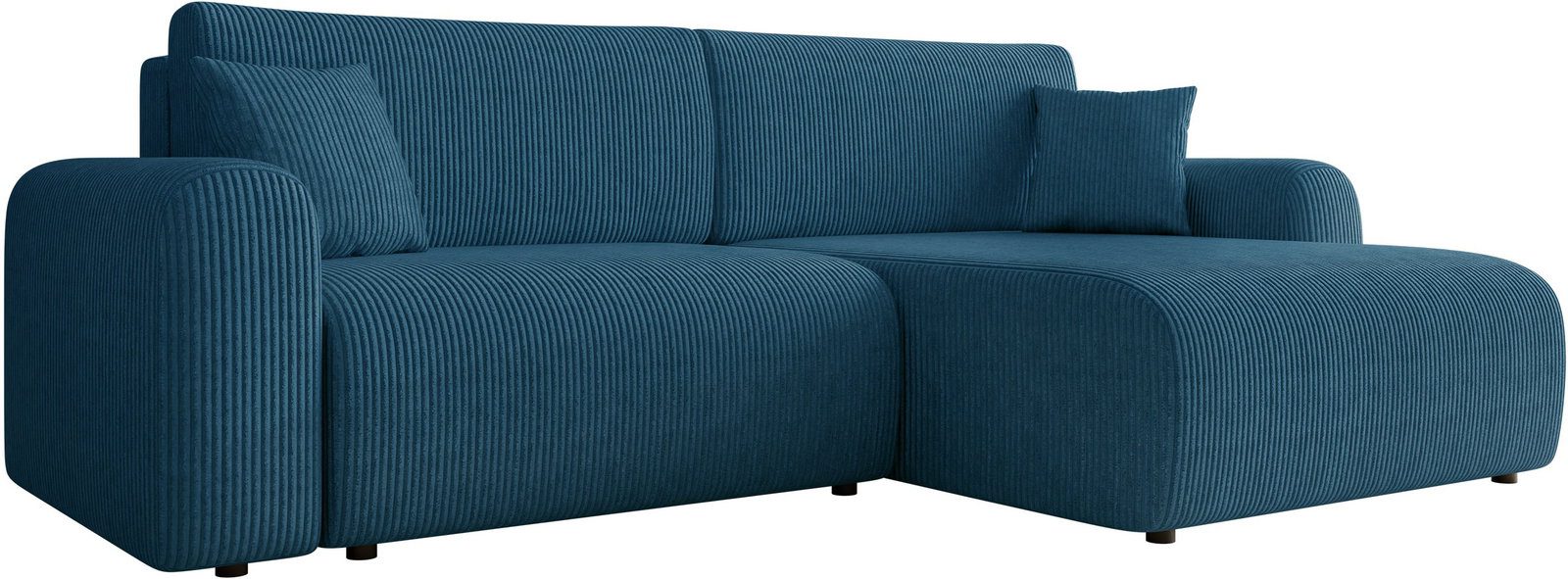 Γωνιακός καναπές Floryn-Μπλε