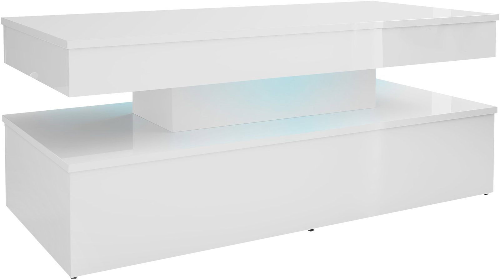 Τραπεζάκι σαλονιού Glossa 2D με LED-Leuko-Leuko gualistero